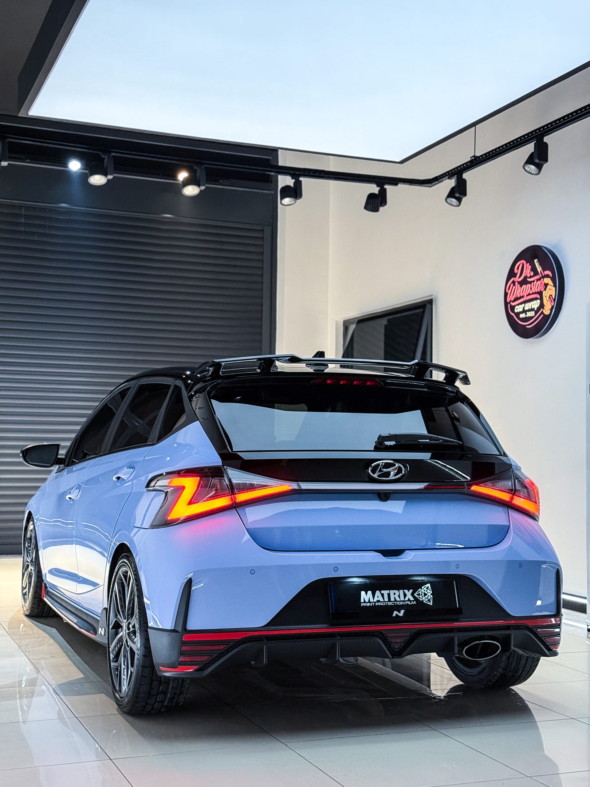 Mavi Hyundai i20 N — Seramik Kaplama